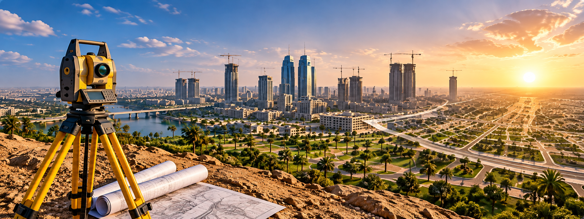 The Role of Surveying in Urban Planning in Egypt