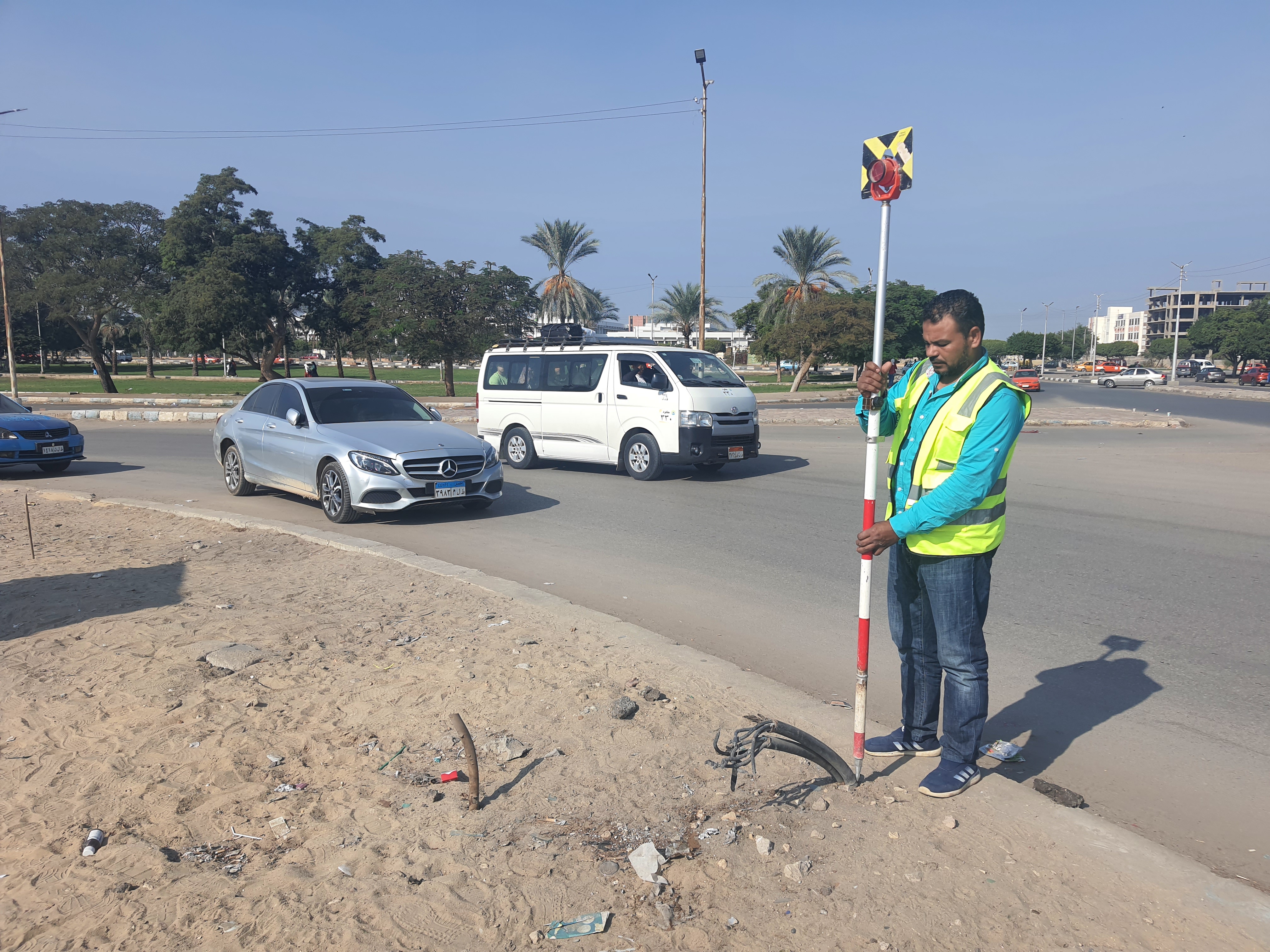 Topographic Survey of Land for Fuel Stations Owned by Emarat Misr