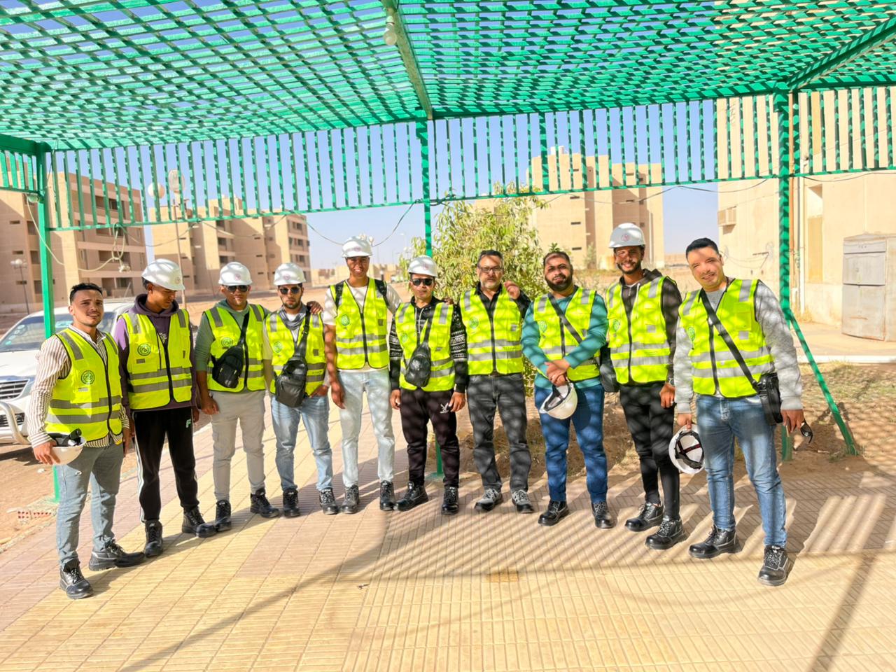 أعمال الرفع المساحي لمشروع إنتاج حامض الفوسفوريك بأبو طرطور