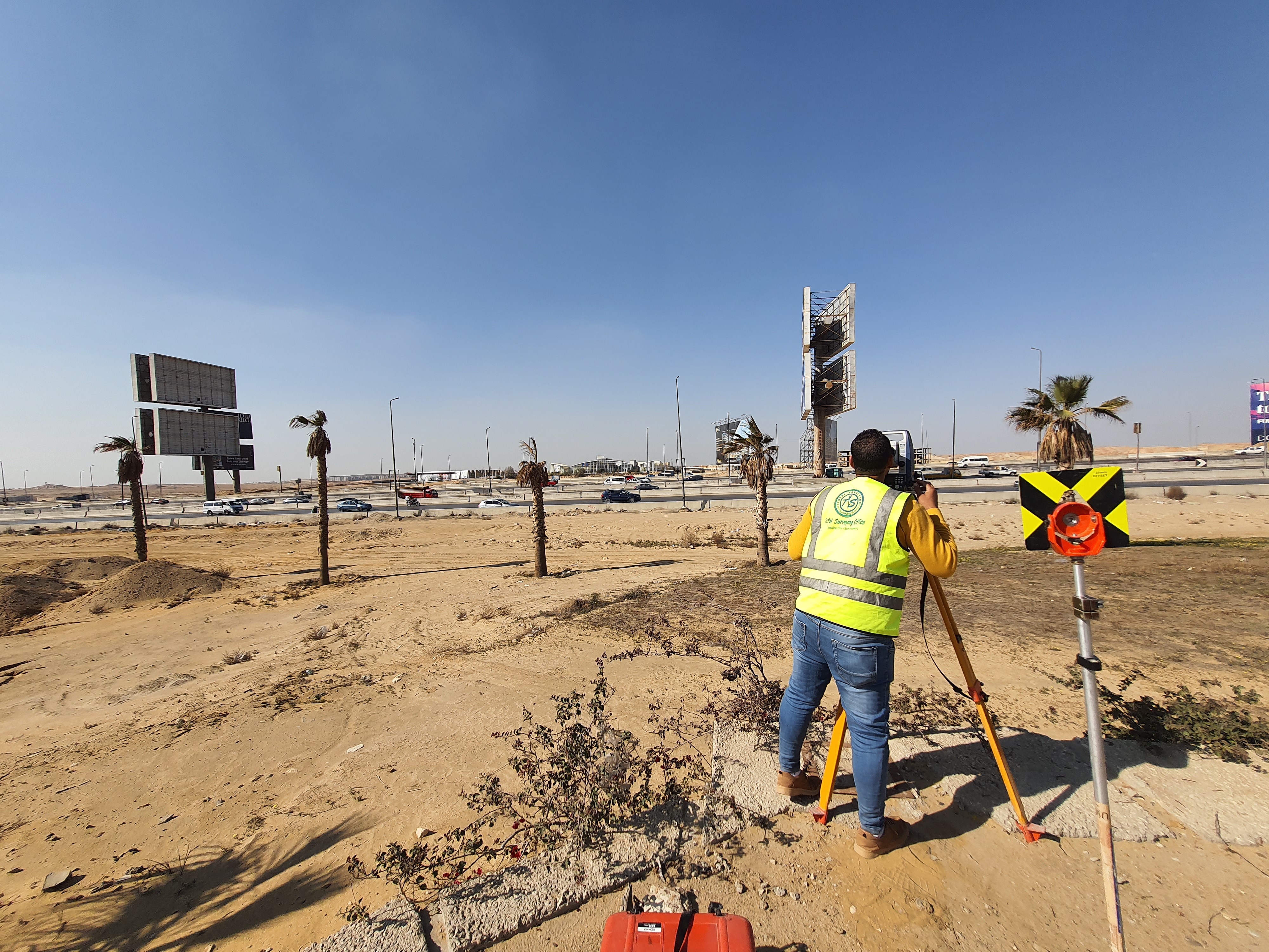 Topographic Survey of Land for Fuel Stations Owned by Emarat Misr