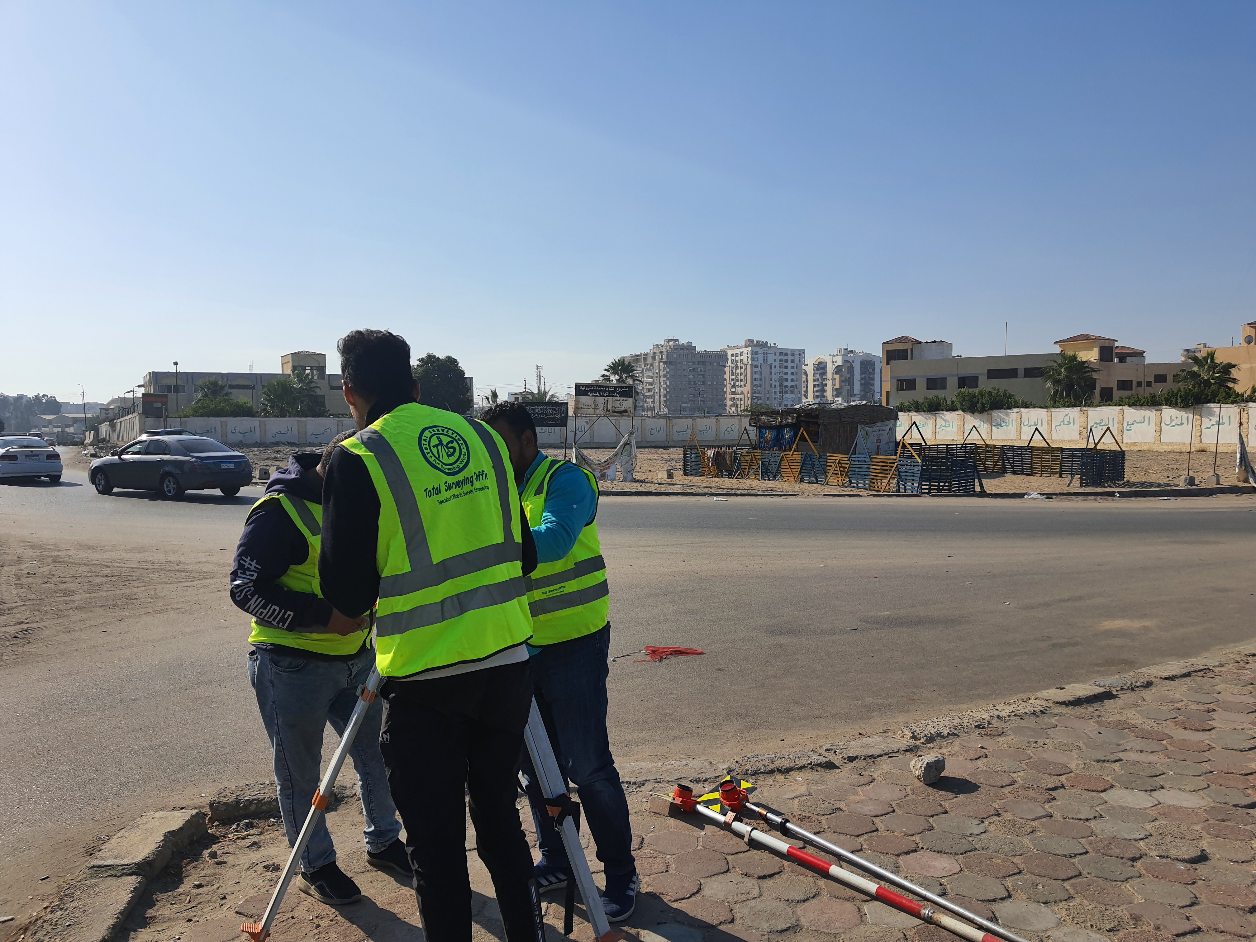 Topographic Survey of Land for Fuel Stations Owned by Emarat Misr