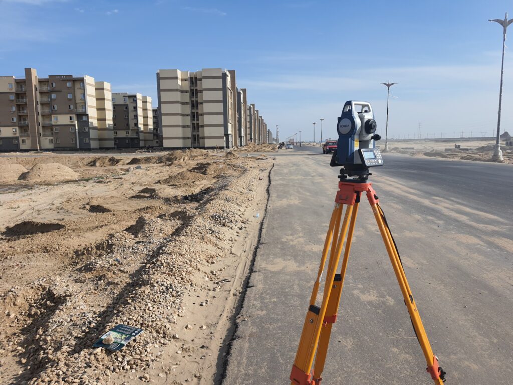 دور المساحة فى مشروعات البنية التجتية والطرق