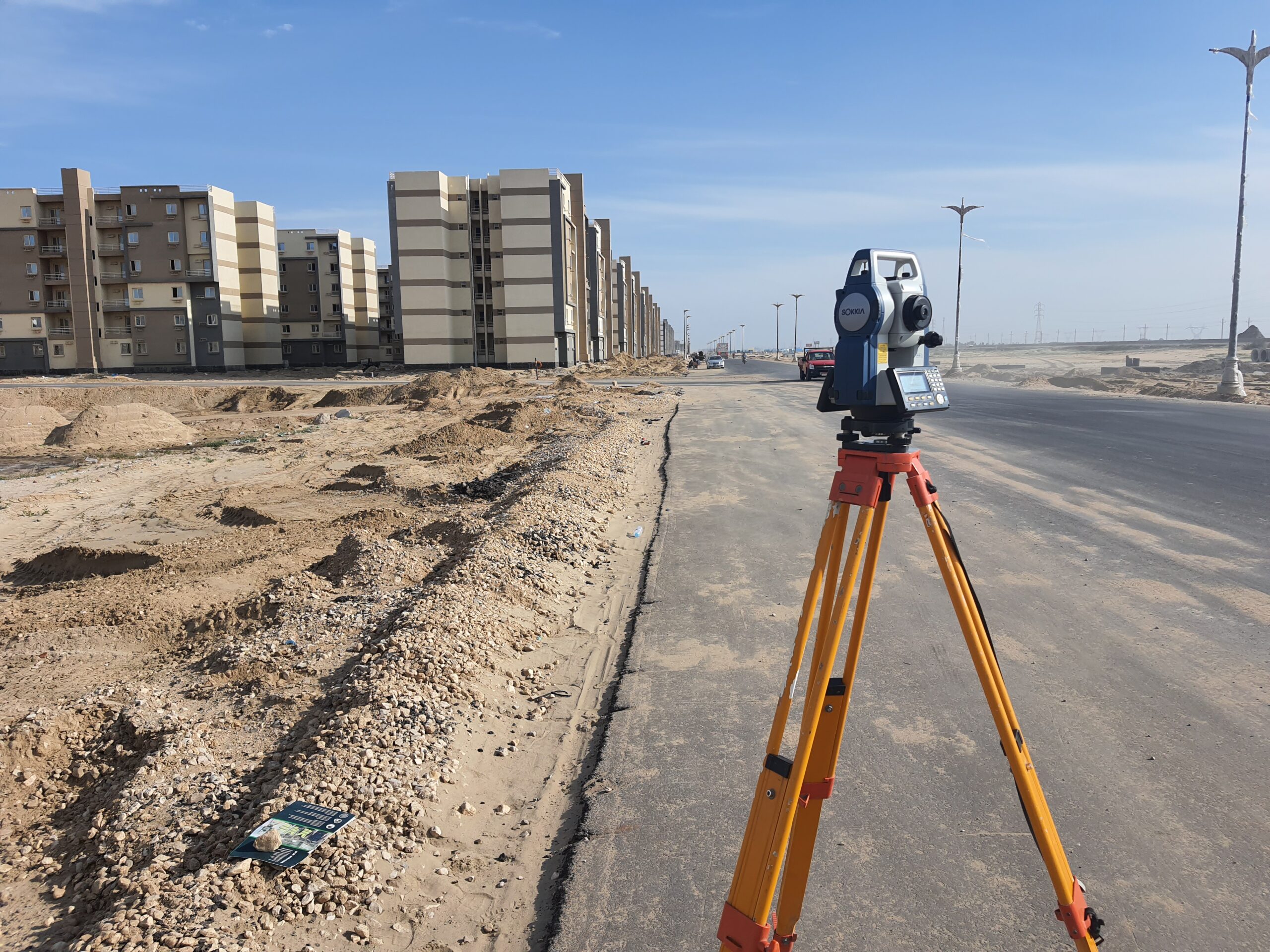 دور المساحة في مشروعات البنية التحتية والطرق