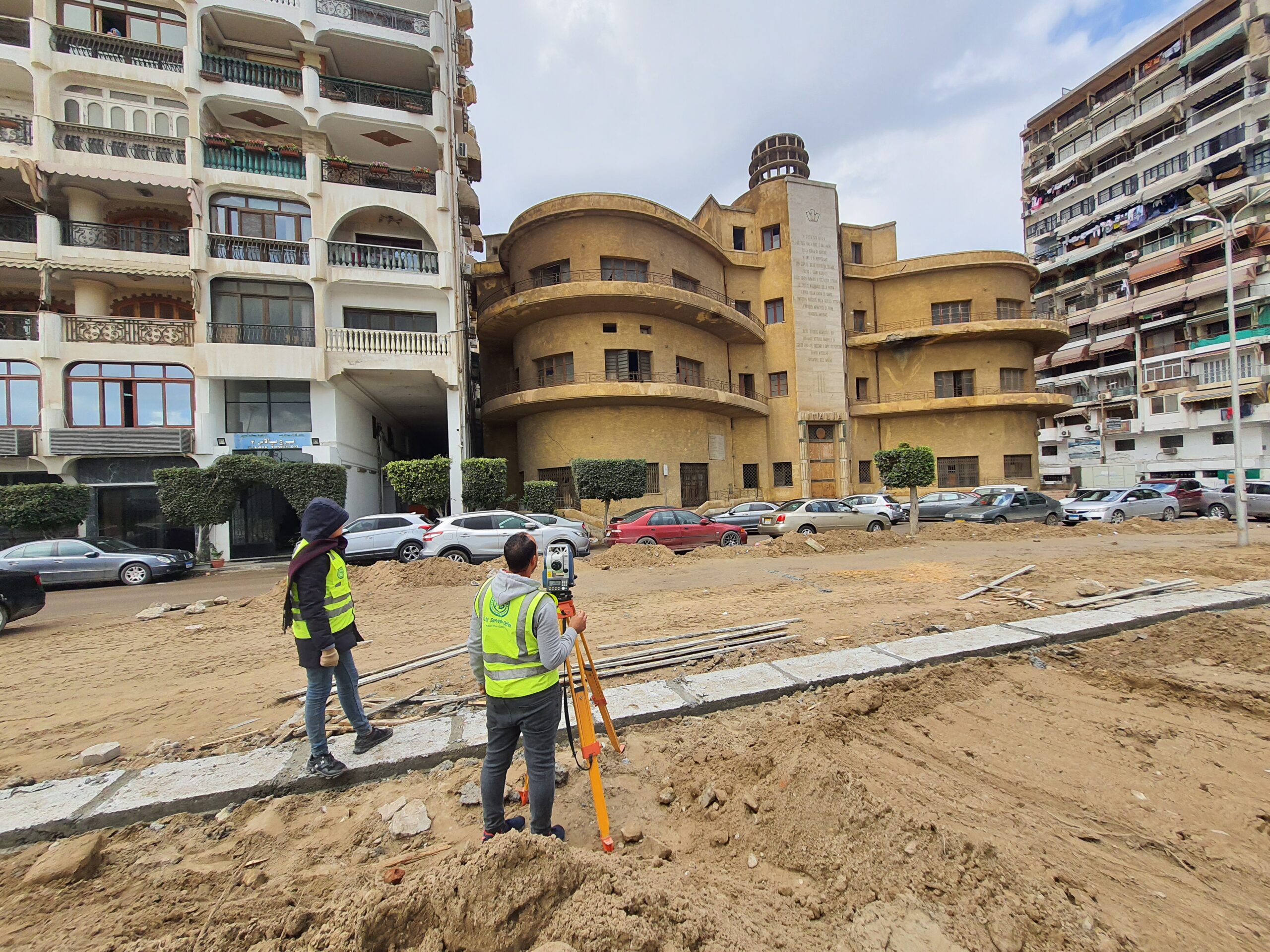 الرفع المساحى للمبانى الأثرية - توتال سرفيينج