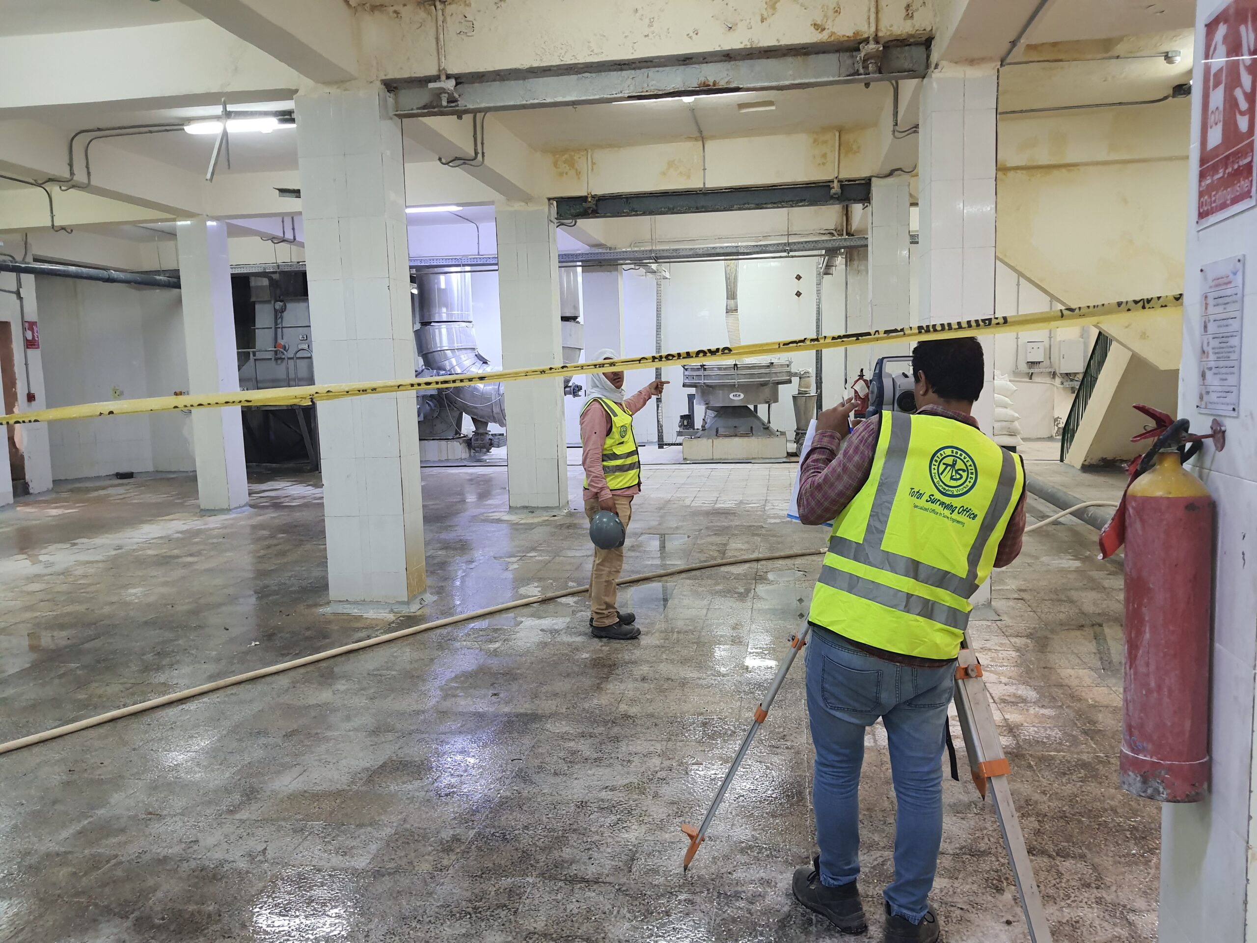 الرفع المساحى للمبانى والمنشأت