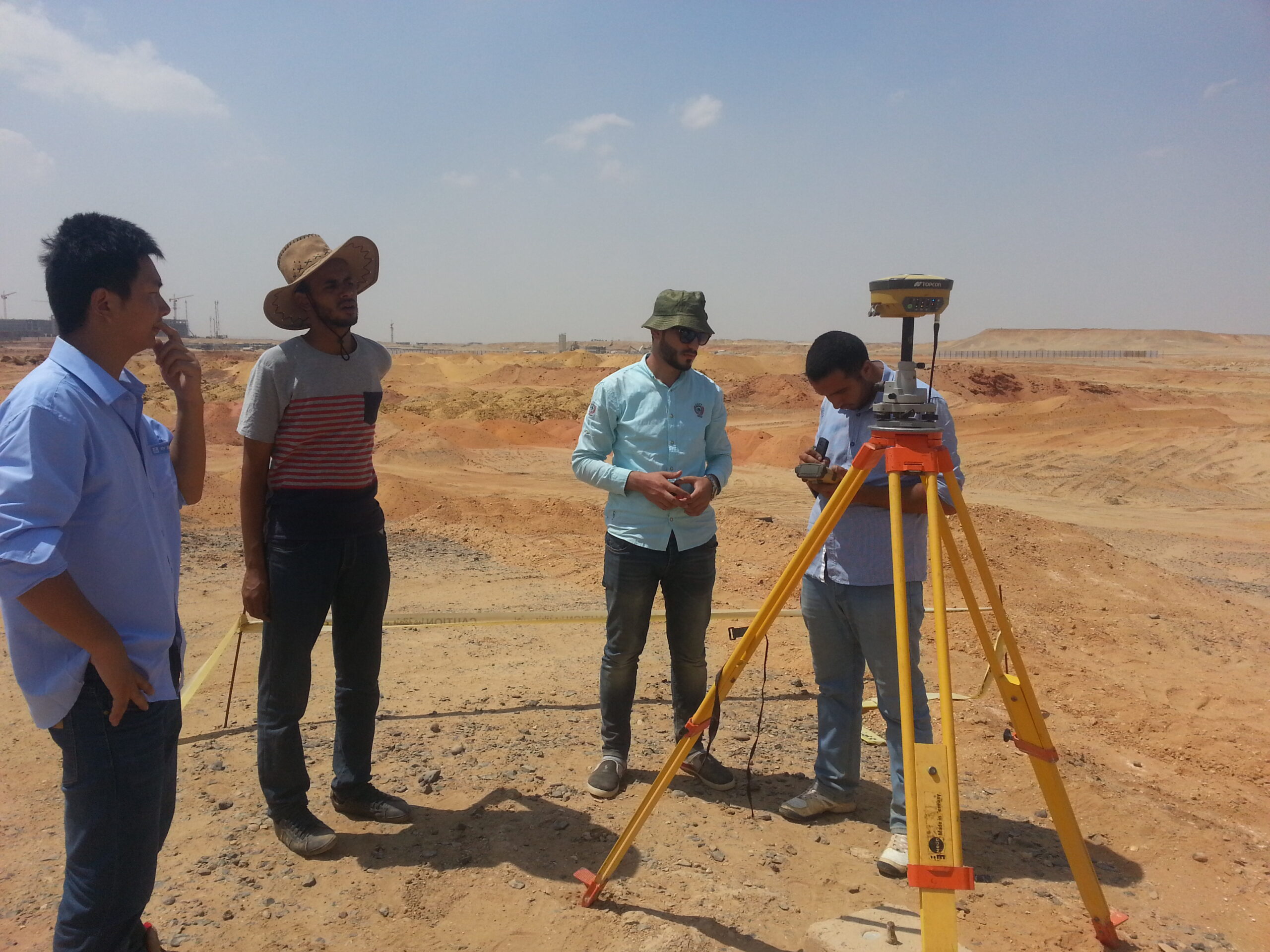 انشاء الثوابت المساحية - توتال سرفيينج