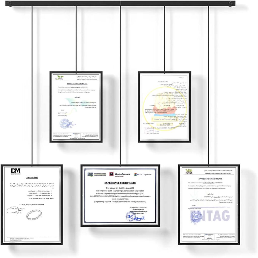 شهادات خبرة توتال سرفيينج